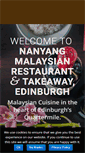 Mobile Screenshot of nanyangrestaurant.com